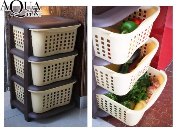veggie cabinet 3 drawer - Image 2