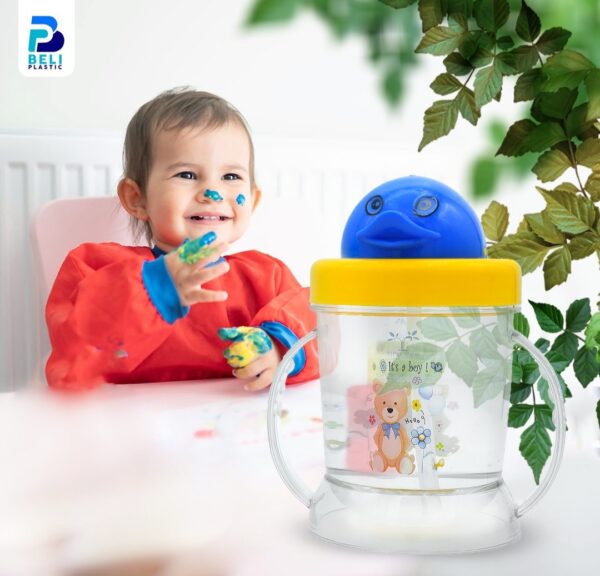 Kid straw mug