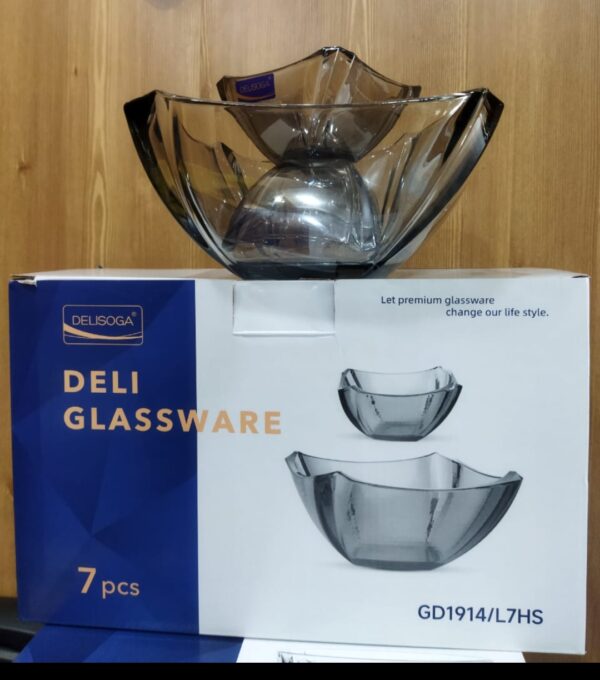 7pc custard set